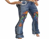 Blue Jeans Hippie style