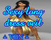 Sexy long dress veil Go