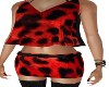 Red Cheetah Outfit