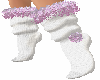 Girly White Socks