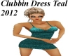 Clubbin Dress Teal 2012