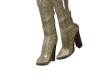SHAWNA GOLD BLING BOOTS