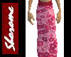 ~S~red floral sarong