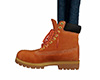 Orange Lace Work Boots F