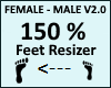 Feet Scaler 150% V2.0