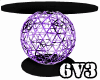 6v3| Purple Bar Stool
