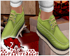 (A) Green Loafers