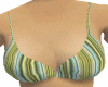 Pinstripe Bikini Top