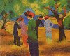 Painting by August Macke