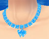 C:blue sea necklace
