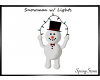 Snowman w/ Lights Ani