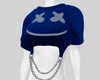 Blue CropTop Chained