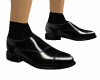 black dress shoe