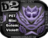 [D2] Mini Golem: Violett