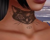 𝒊. Neck Cat Tattoo 