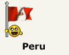 Peru flag smiley