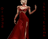 [Gi]LESLIE RED GOWN