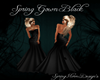 Springs Gown Black