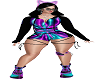 Conj Neon  Flash Dance F