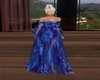 Blue Holiday Gown