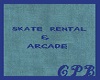 Skate Rental/Arcade Sign