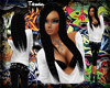 ~T~ Crimped Blk Hair