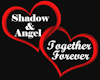 Shadow & Angel Wall Sign