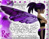R: Purple Fairy Wings