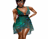 green summer dress