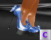 Blue Diva  Heels 