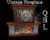 Vintage Fireplace (QBL)