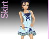 Blue Sailor Skirt