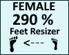 Feet Scaler 290%