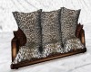 ~TQ~white leopard couch