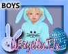 Kids Blue Bunny Hoody