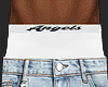 Split Damage Jeans