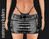 Black Glitter Skirt