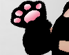 Kids Black Cat Mittens