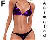 RLL purple stars bikini