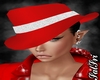 Lady in Red Fedora