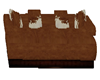 Cowhide sofa