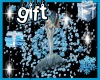 blue gift particle