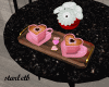 Pink Heart Coffee Tray