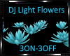 *Dj Light Blue Flowers