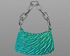 K turquoise handbag