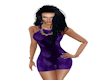 S4E Purple Sequins Dress
