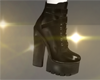 4u Black Glitter Boots