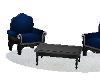 (V)Blue tea  seating