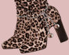 E* Brown Leopard Boots