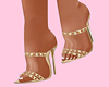 Vanya Gold Heels